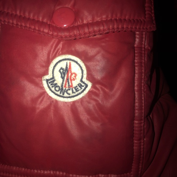 Moncler Gaston Puffer Red Jacket